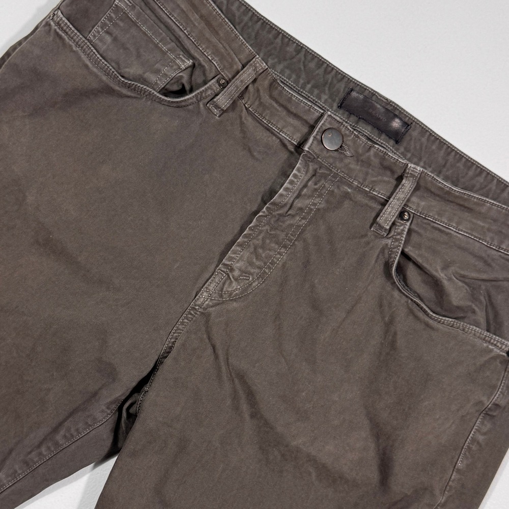 J Brand Cole Industrial Mens Gray Slim Straight Pants Stretch Twill‎